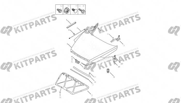 ENGINE HOOD Geely