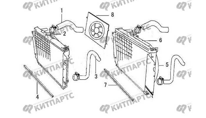 Радиатор охлаждения Great Wall